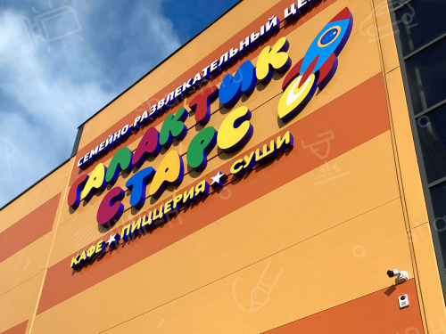 Объемные буквы