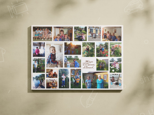 Модульные картины, Холсты